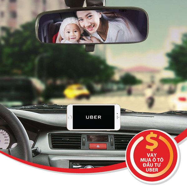 vay mua xe chạy Uber 