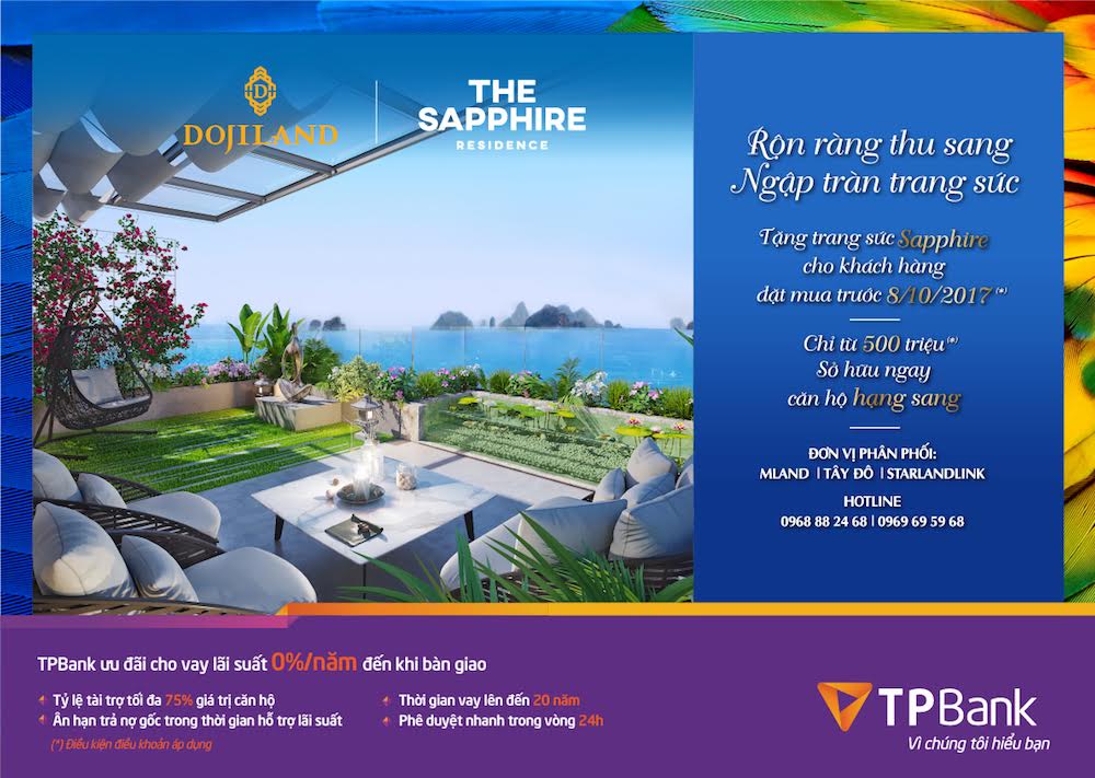 TPBank cho vay mua nhà dự án THE SAPPHIRE RESIDENCE