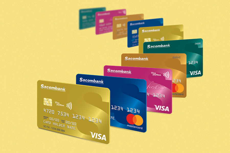 thẻ tín dụng Sacombank 
