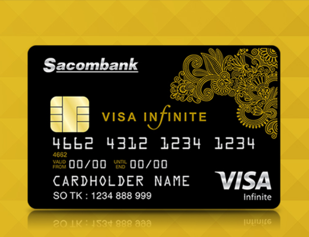 Đặc điểm thẻ tín dụng Sacombank Visa Infinite 