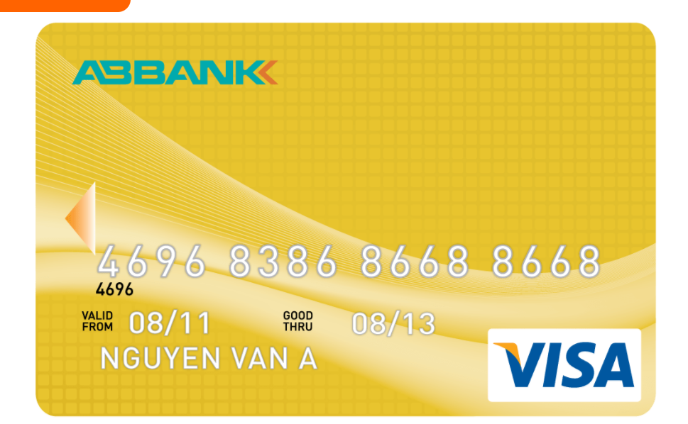 Mở thẻ thẻ tín dụng ABBank Visa Gold