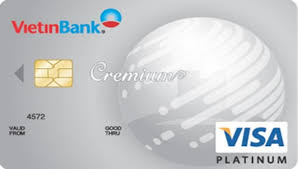 Thẻ tín dụng Vietinbank Visa Cremium chuẩn