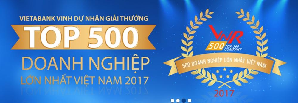 TOP 500 doanh nghiệp lớn nhất Việt Nam - VietABank 