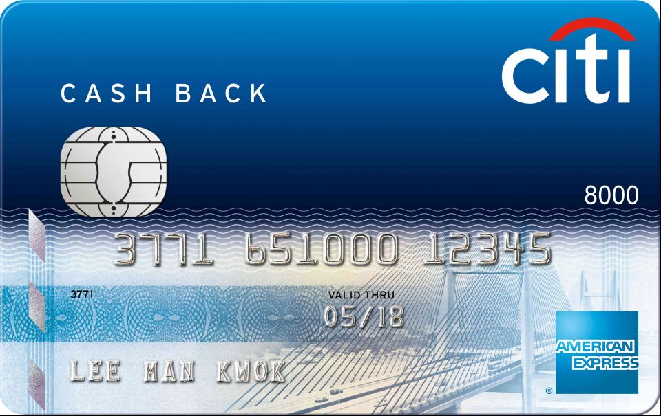 Thẻ tín dụng Citibank Cash Back