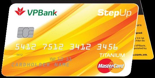Thẻ tín dụng VP bank StepUP - ảnh minh họa