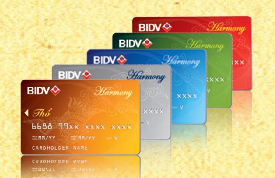 Sản phẩm thẻ ngân hàng BIDV - ảnh minh họa