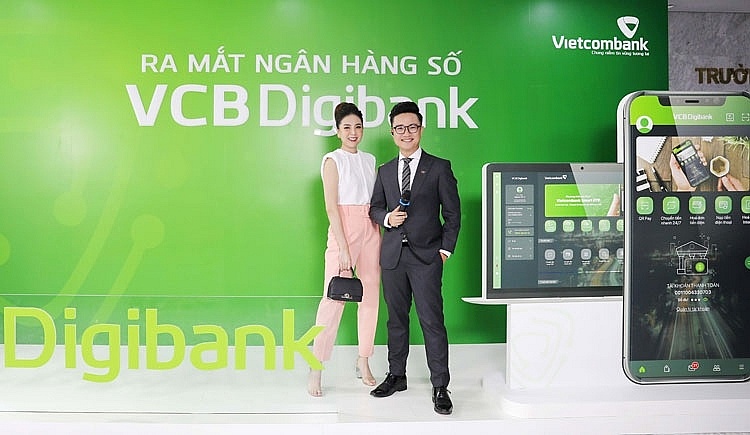 VCB ra mắt dịch vụ ngân hàng số VCB Digibank