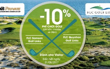 Ưu đãi dành cho khách hàng MB khi chơi golf tại sân FLC Sầm Sơn và FLC ...