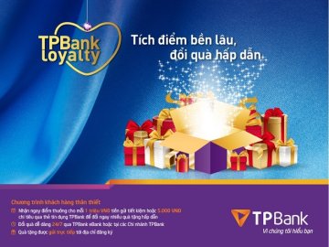 Mua sắm thả ga, tích điểm nhận quà với TPBank Loyalty