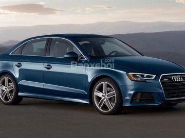 Audi A3 2017 sở hữu động cơ 2.0 lít tiết kiệm nhiên liệu hơn