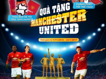 Sưu tập trọn bộ quà tặng Manchester United cùng BIDV