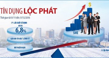 Tín dụng Lộc Phát áp dụng lãi suất cố định dành cho SME của Viet Capital Bank