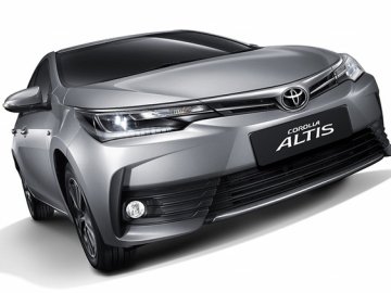 Toyota Altis 2017 nâng cấp nhẹ, giá từ 507 triệu Đồng tại Thái Lan