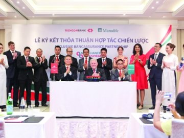 Techcombank hợp tác cùng Manulife Việt Nam hợp tác xây dựng sản phẩm mới