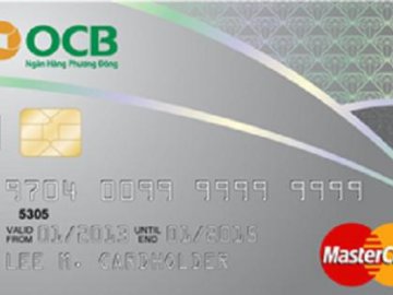 Trả góp lãi suất 0% cùng thẻ tín dụng OCB