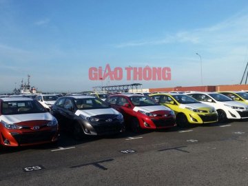 Gần 1000 xe Toyota nhập khẩu đã chính thức cập cảng Hải Phòng