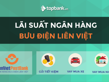 [Infographic] Lãi suất ngân hàng Bưu Điện Liên Việt (LienVietPostBank) mới nhất 2018