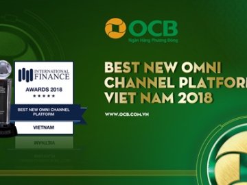 IFM vinh danh OCB là ngân hàng có Nền tảng kênh OMNI mới tốt nhất Việt Nam