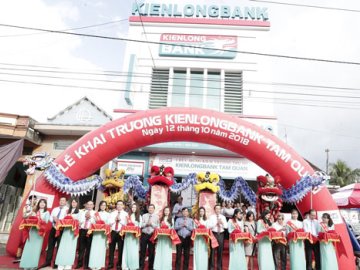 Kienlongbank khai trương phòng giao dịch mới tại Bình Định và Đồng Nai