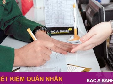 BAC A BANK ra mắt sản phẩm tiết kiệm quân nhân