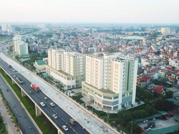 Giá nhà mặt phố quận Long Biên sụt giảm nhẹ