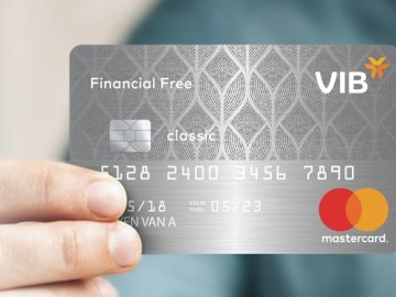 Thẻ tín dụng VIB Financial Free: Miễn phí trọn đời, miễn lãi