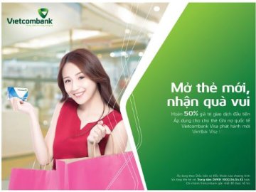 Quà tặng du lịch hè cho chủ thẻ Vietcombank khi mua sắm tại siêu thị AEON