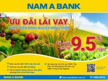Nam Á Bank ưu đãi lãi vay, tháo gỡ khó khăn cho nông dân Việt