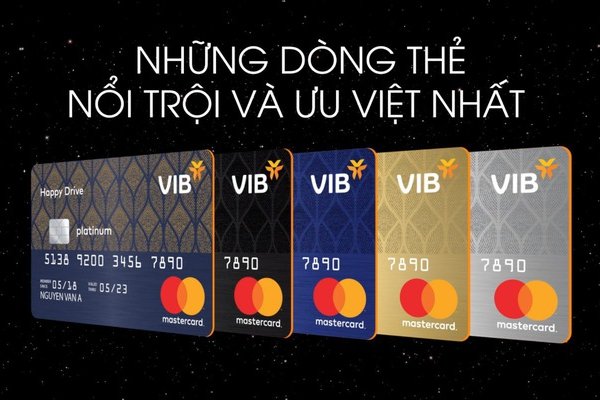 So sánh các loại thẻ tín dụng VIB ưu đãi nhất hiện nay