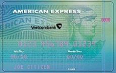 Ngân hàng VietcomBank - Thẻ American Express hạng xanh
