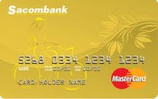 Ngân hàng Sacombank - Thẻ Master Vàng