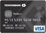 Ngân hàng Techcombank - Thẻ Visa Bạch kim