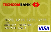 Ngân hàng Techcombank - Thẻ Visa Vàng