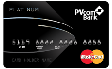 Ngân hàng PVComBank - Thẻ Mastercard Bạch kim
