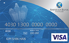 Ngân hàng ShinhanBank - Thẻ Visa Chuẩn