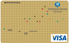 Ngân hàng ShinhanBank - Thẻ Visa Vàng